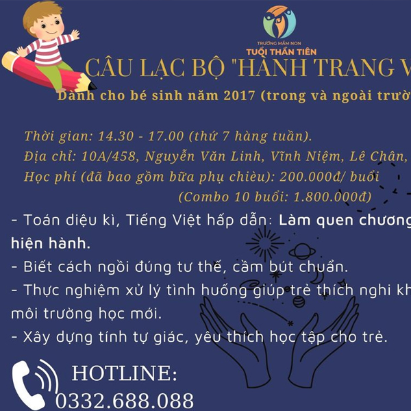 Câu lạc bộ hành trang vào lớp 1