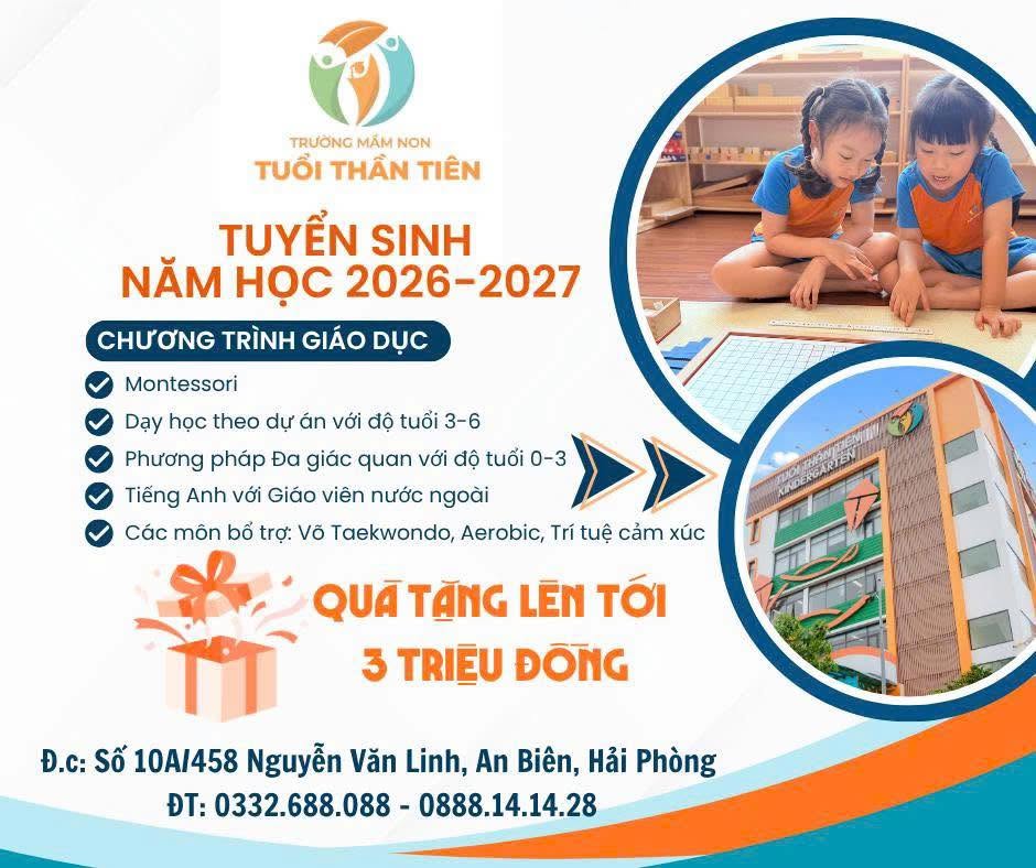THÔNG BÁO TUYỂN SINH NĂM HỌC 2026 - 2027